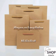 {Giá Sỉ} Túi Giấy Kraft - Quai Dây Vải Chắc Chắc - Túi giấy đựng quà - Túi giấy kraft có quai  [ Freeship ]